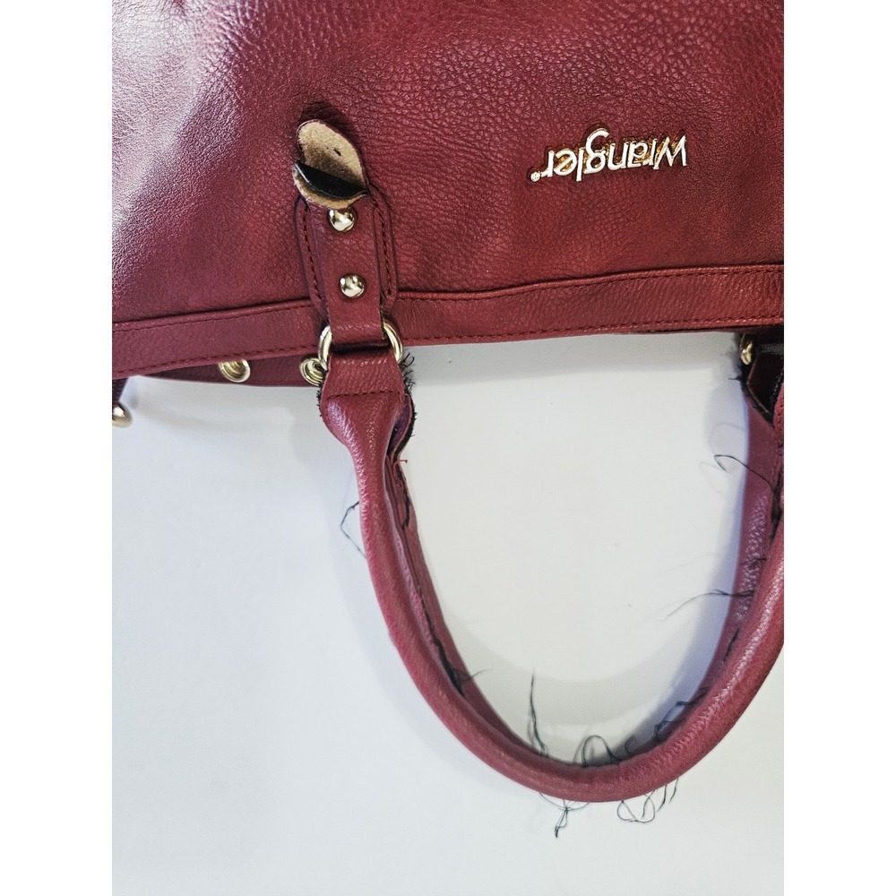 Wrangler HandBag For Women Wester‎ Purse Versatile Handbags Red Leather - Picture 7 of 12